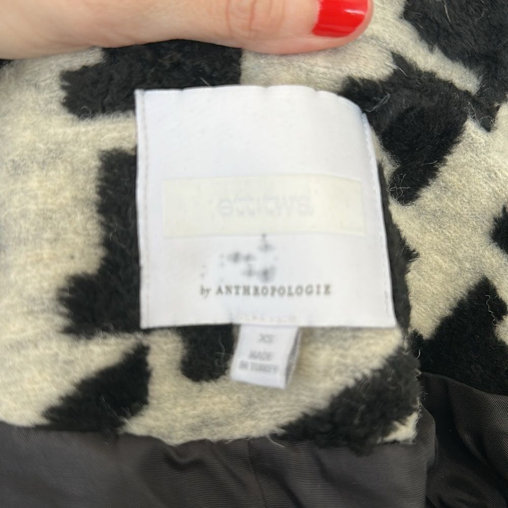 Ett:twa by Anthropologie Coat Womens Size XS - Picture 4 of 6
